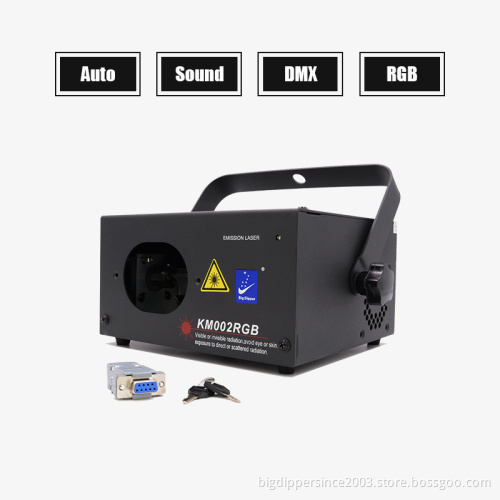 bigdipper cheap dj laser lights RGB laser light projector KM002RGB lighting equipment for mobile dj gigs Xmas birthday party bar